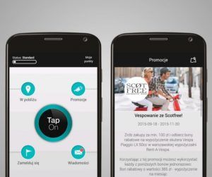 TapOn_cross promocja w aplikacji mobilnej
