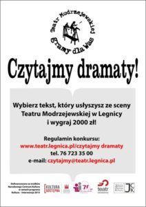 czytajmy dramaty - plakat-afiasz